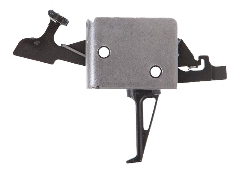 CMC Triggers 93504 Drop-In Two-Stage Flat w/ 2-4 lbs Draw Weight Black/Silv