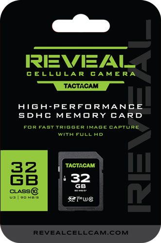 TACTACAM REVEAL FULL SIZE 32GB SD CARD CLASS 10 view 2