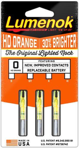 Lumenok X Nock (3-Pack), Orange. view 4