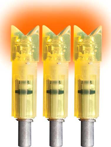 Lumenok Easton Carbon Crescent Bolt End (3-Pack), Red view 3