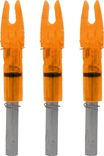 LUMENOK LIGHTED NOCK GT-SERIES HD ORANGE 3PK view 2