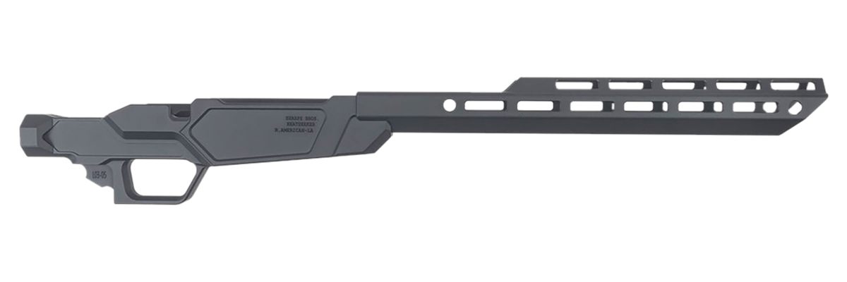 Sharps Bros SBC09 Heatseeker Matte Black Cerakote Fits Ruger American Long
