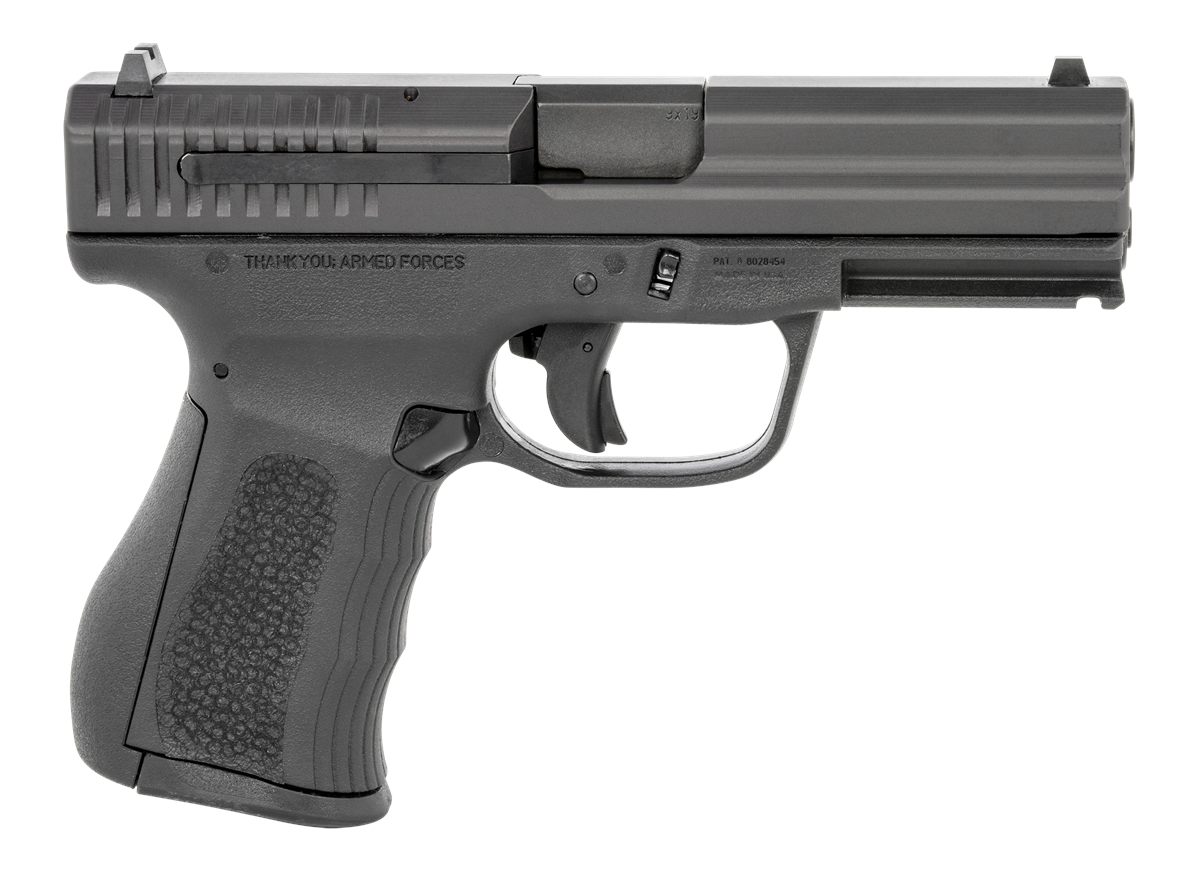 FMK Firearms G9C1G2BSS 9C1 G2 9mm Luger 14+1 4in Black Stainless Steel Barr
