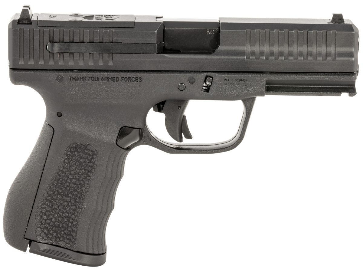 FMK Firearms G3 9mm Luger 14+1 4in Stainless Steel Barrel, Black Optic Cut/