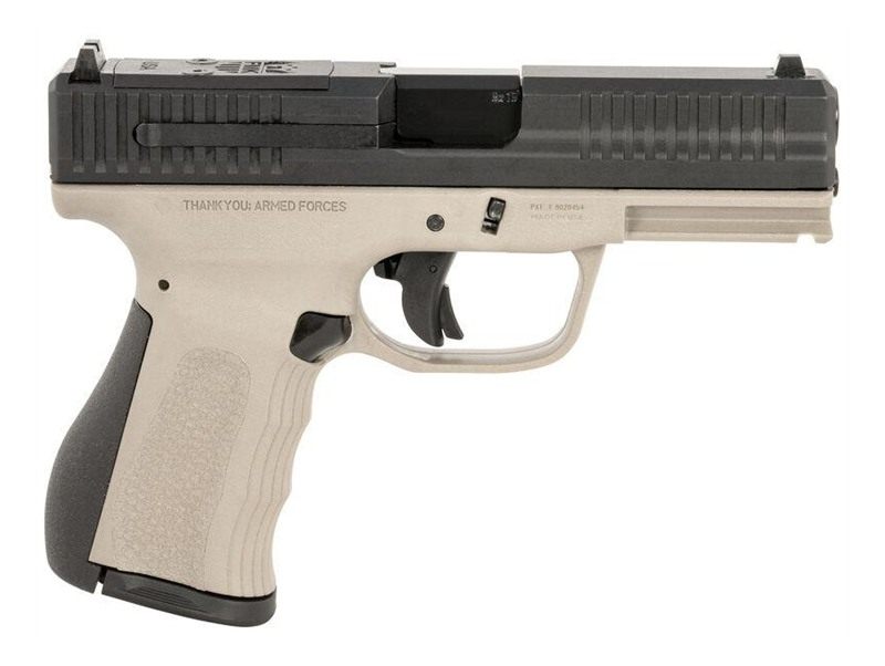 BLS Supply FMK G3 9mm Luger 14+1 4in Stainless Steel Barrel, Black Optic Cu view 2