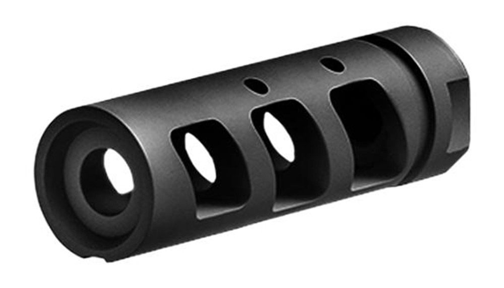 Rise Armament RA701223BLK Compensator Black Nitride 416R Stainless Steel wi view 2