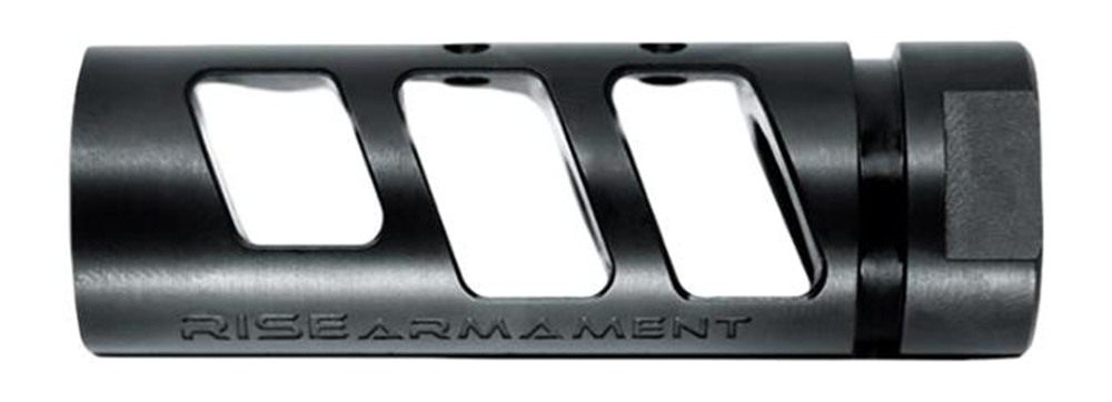 Rise Armament RA701223BLK Compensator Black Nitride 416R Stainless Steel wi view 3