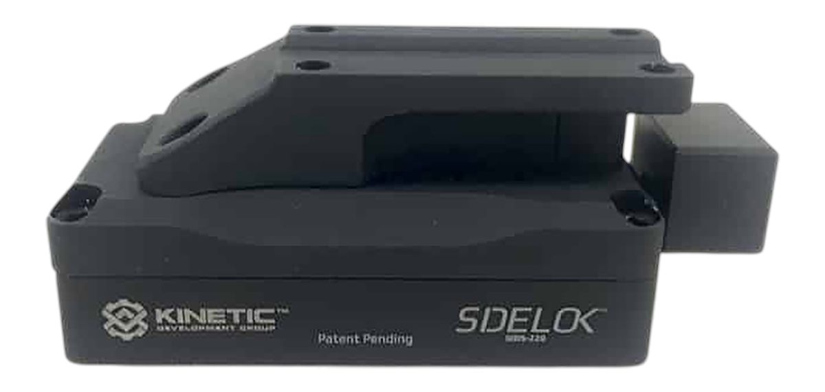 Kinetic Development Group SID5-220 Sidelock Trijicon MRO Mount Black Alumin