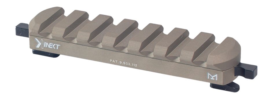 KDG KINECT MLOCK PICATINNY RAIL 7 SLOT MOUNT FDE