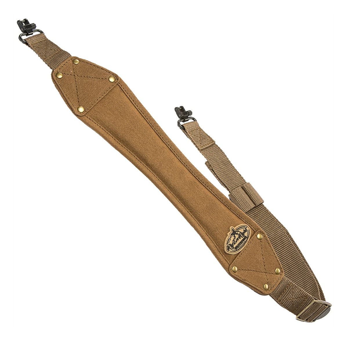 Rig Em Waterfowl High Brass Classic Non-Slip Gun Sling with Rivets and Cinc