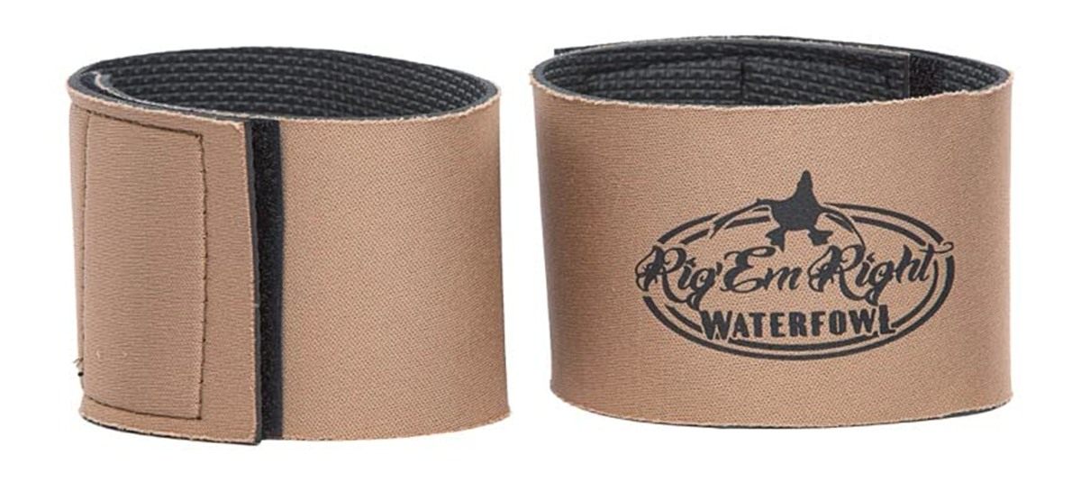 Rig Em Waterfowl 2.5in Extra Wide Neoprene Ankle Gators for Bird Hunting Bo