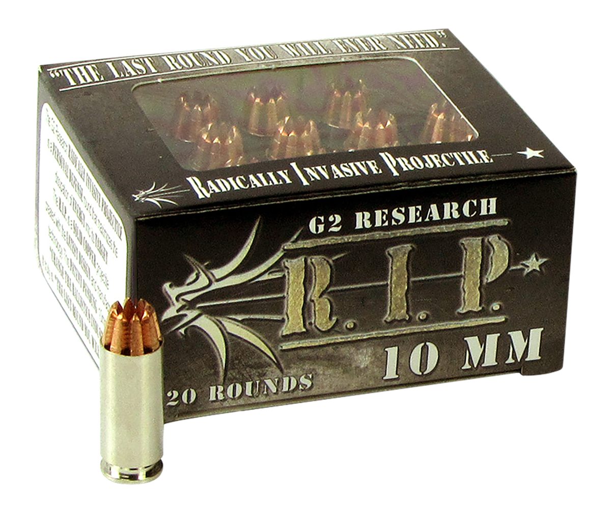 G2 Research G00601 R.I.P 10mmAuto 115gr Fracturing Hollow Point 20 Per Box/