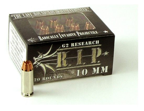 G2 Research G00601 R.I.P 10mmAuto 115gr Fracturing Hollow Point 20 Per Box/ view 2