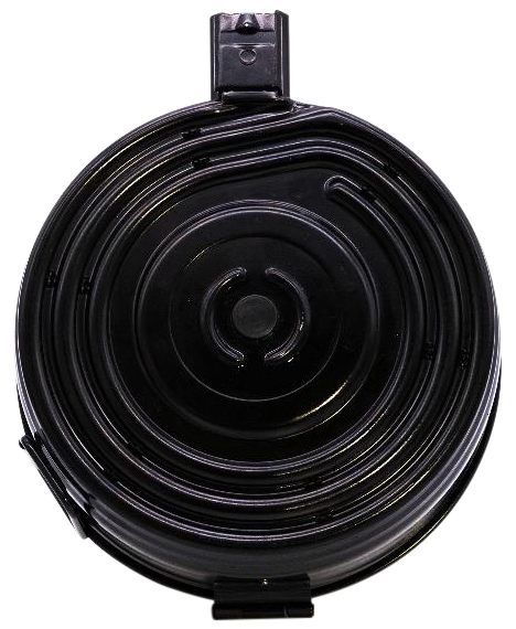 KCI USA AK-47 75rd Drum 7.62x39mm Black Steel Fits Platform