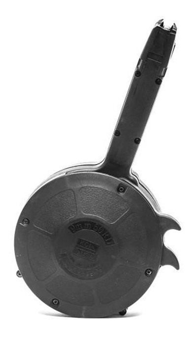KCI USA Glock 50rd Drum 9mm Luger Black Polymer Fits Double Stack