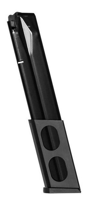 KCI USA 30rd 9mm Compatible w/ Beretta 92/M9/Bersa TPR Black Steel view 2