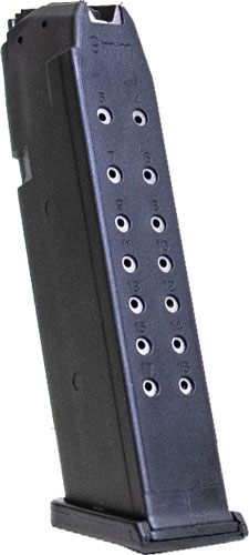 KCI USA Glock 17rd 9mm Luger Black Polymer Fits Double Stack view 3