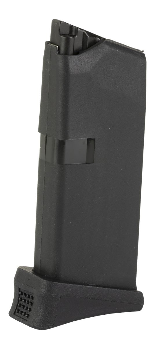 KCI USA Glock 43 Handgun Magazine 9mm Luger 6/rd Black with Grip Extender