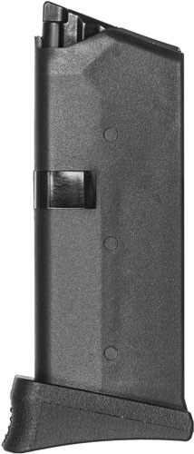 KCI USA Glock 43 Handgun Magazine 9mm Luger 6/rd Black with Grip Extender view 3