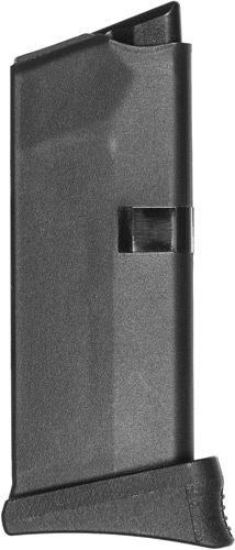 KCI USA Glock 43 Handgun Magazine 9mm Luger 6/rd Black with Grip Extender view 4
