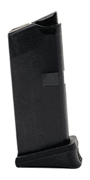 KCI USA Glock 43 Handgun Magazine 9mm Luger 6/rd Black with Grip Extender view 5