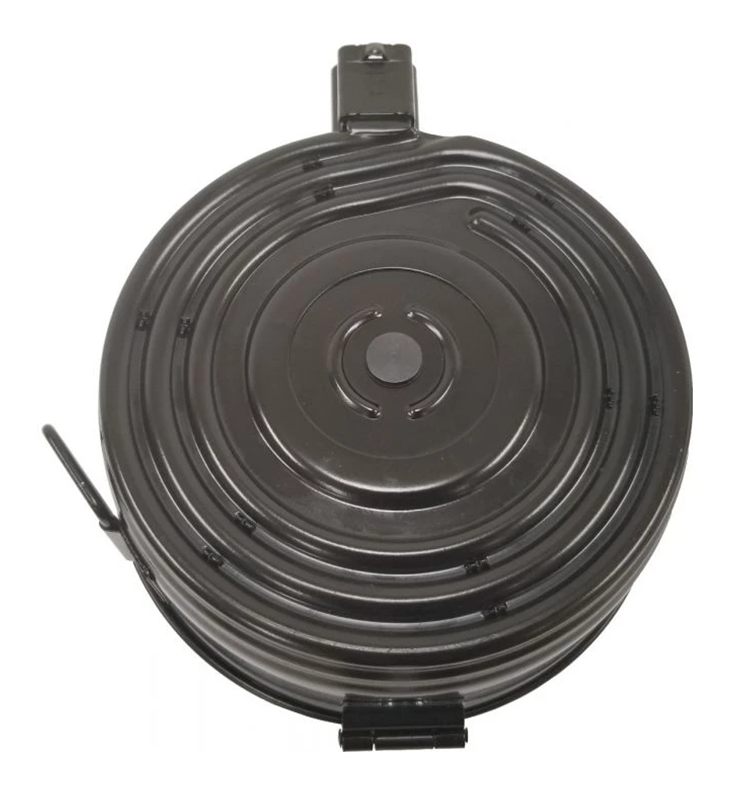 KCI USA AK-47 Rifle Drum Magazine 7.62x39mm 75/rd Black view 2