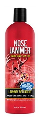 Nose Jammer Hunting Laundry Detergent - Deer Scent Blocker, UV Brightners