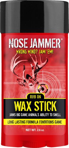Nose Jammer Deer Hunting Accessories - Natural Scent Eliminator Rub On Wax view 2