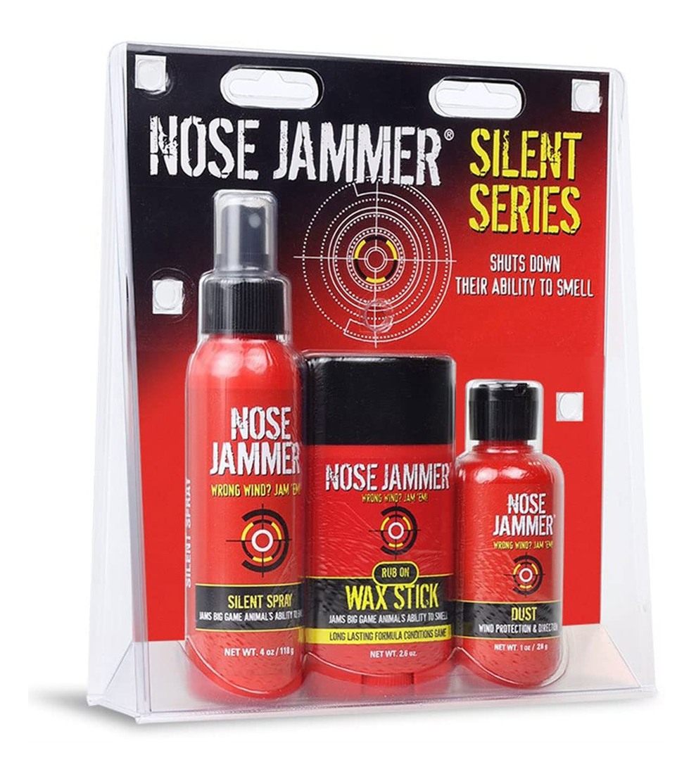 Nose Jammer Hunting Accessories - Silent Series Combo Kit Natural Scent Eli