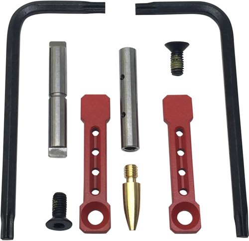 KNS Precision PIN KIT NON-Rotating GEN ST AR15/M16 .154 RED