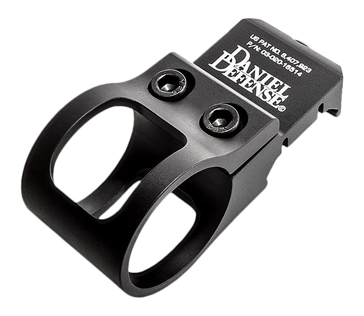 Daniel Defense 0302016514 Offset Flashlight Mount with 1in Diameter Aluminu