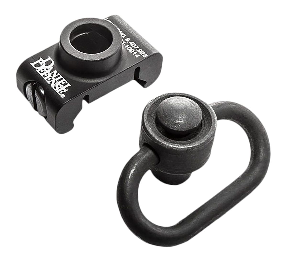 Daniel Defense 0302130029 Rail Mount Attachment Black 1.25in Quick Detach A