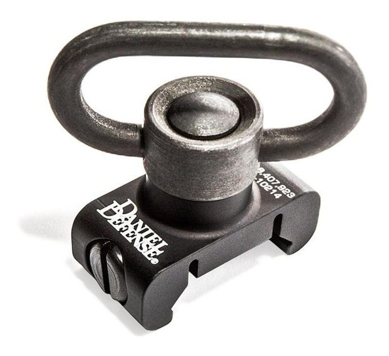 Daniel Defense 0302130029 Rail Mount Attachment Black 1.25in Quick Detach A view 2