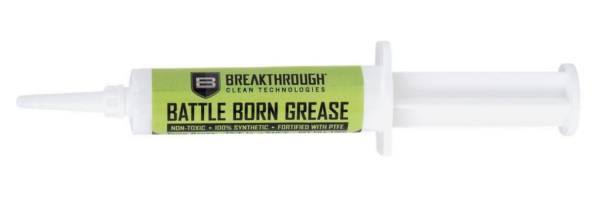 Breakthrough Clean Technologies Battle Born Grease with Ptfe 12cc Syringe C