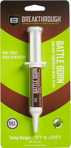 Breakthrough Clean Technologies Battle Born Grease with Ptfe 12cc Syringe C view 2