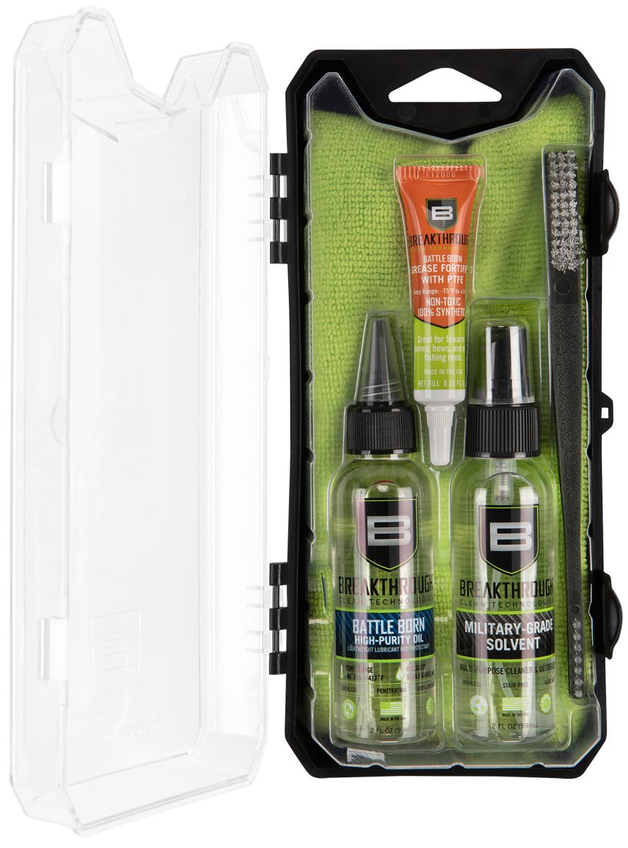 Breakthrough Clean 101 Basics Kit (high-purity Oil/towel/brush/grease)