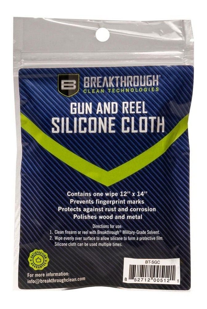 Breakthrough Clean Technologies Weather-Proof Cotton Silicon Gun Cloth 14in