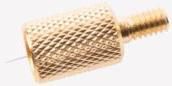 Breakthrough Brass Shotgun Adapter- Male 8-32 Thread W/femal 5/16-27
