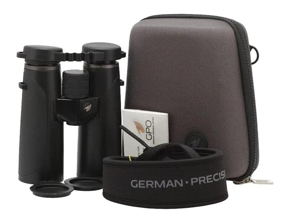 German Precision Optics Passion HD 12.5x50HD Binocular, Charcoal Black, B68 view 3