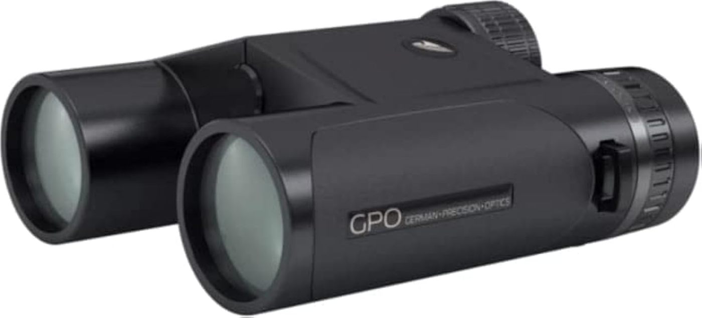 German Precision Optics Rangeguide 10x32 Rangefinding Binocular, Black, BX7