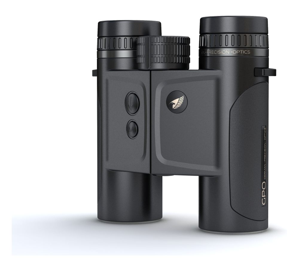 German Precision Optics Rangeguide 10x32 Rangefinding Binocular, Black, BX7 view 2