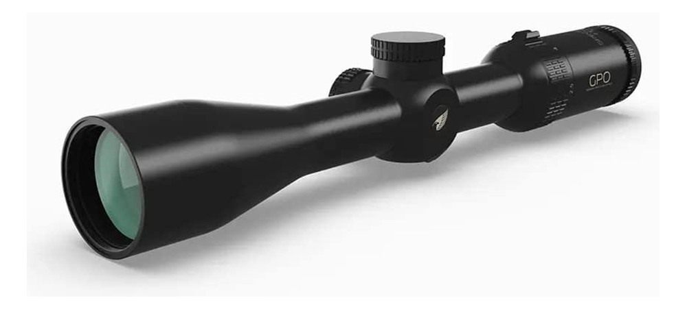 German Precision Optics GPO Spectra 4x Rifle Scope 2.5-10x44 30mm SFP G4 Bl view 3