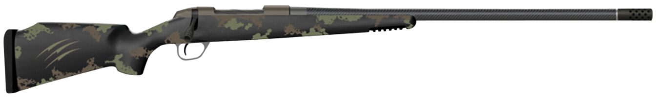Fierce Firearms FCR300PRC24TF Carbon Rage Full Size 300 PRC 3+1 24in Black