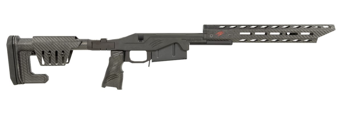Fierce Firearms LACHSBL Chassis Kit Black Fits AR-15 Long Action