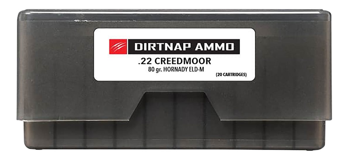 Fierce Firearms DNP22CM80GRELDM Dirtnap 22 Creedmoor 80gr Extremely Low Dra