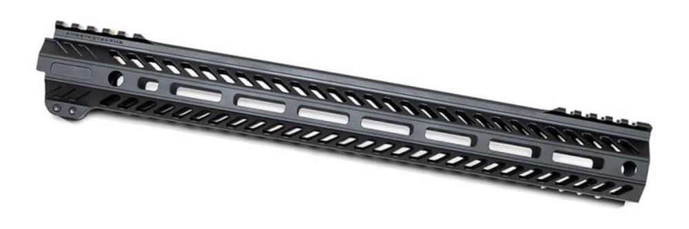 Angstadt Arms AA015HGMLT Ultra Light Handguard made of Aluminum with Black view 2