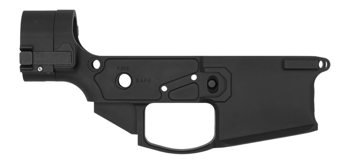 Shield Arms SA-15-SLU Stripped Lower Receiver Multi Aluminum Black Anodized