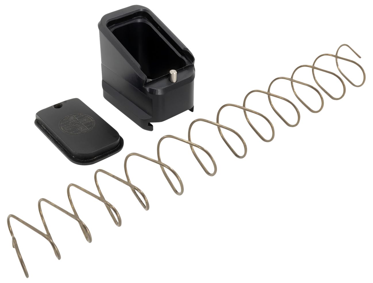 Shield Arms CZP10CME5BLK Magazine Extension for P10-C/P07, 5rd (9mm), 4rd (