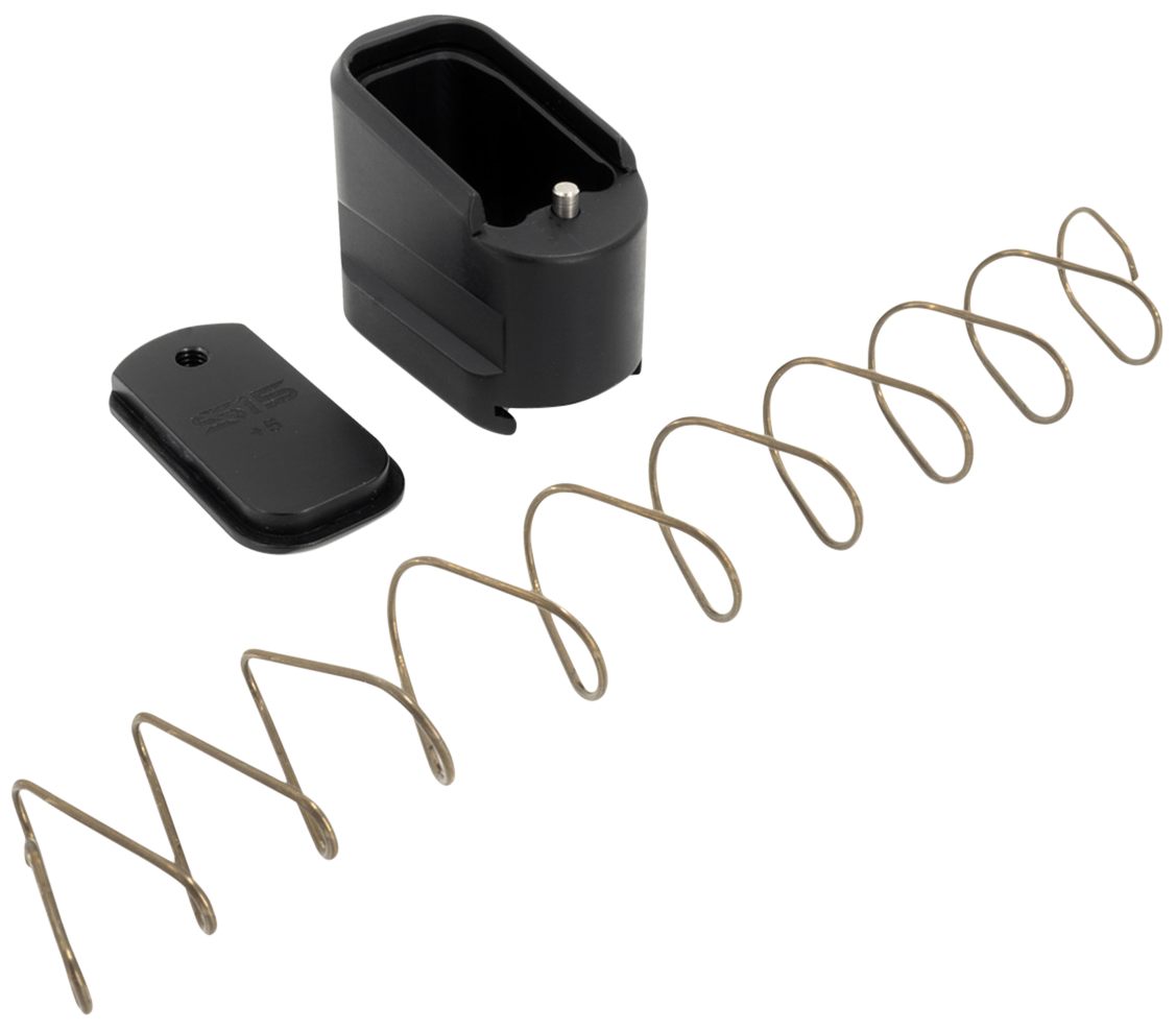 Shield Arms SAS15ME5BLK Magazine Extension 5rd Compatible w/ S15 Black Anod