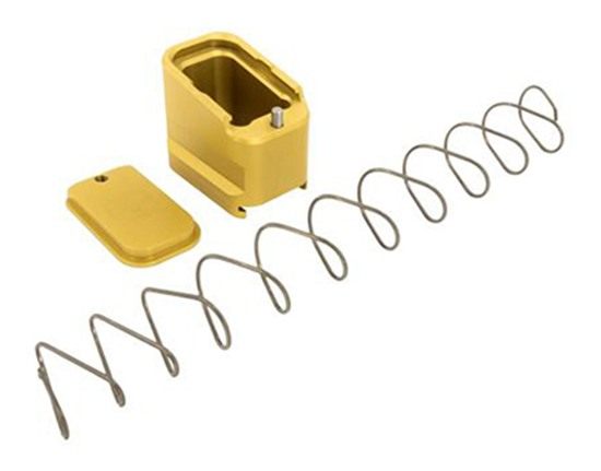 SHIELD ARMS GLOCK 19/23 +5/4 MAG EXTENSION GOLD